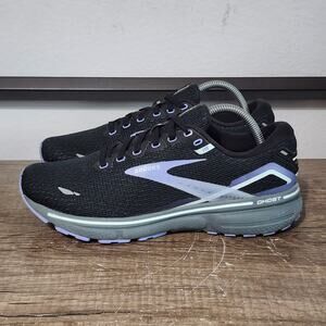 Brooks Ghost 15 Women's Athletic Running Shoes Sneakers Size 10 Black Medium